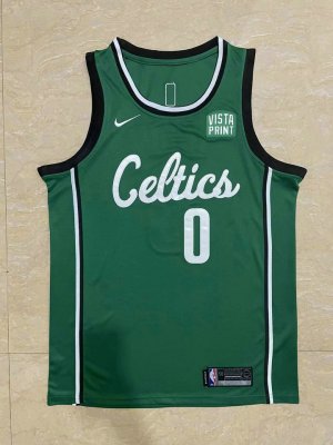 Maillot de Basket #0 Tatum Boston Celtics 22-23 Vert